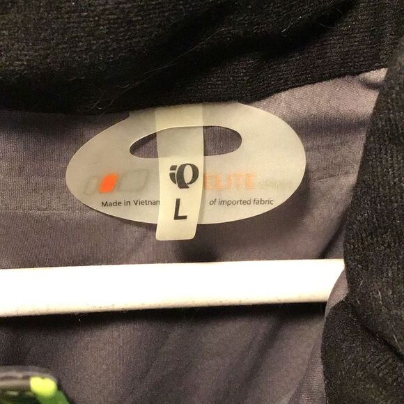 Jacket fluorescent, green and reflective strips by IP elite like new size large - Picture 8 of 8